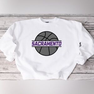 Sacramento Kings Basketball Crewneck